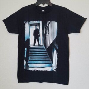 New "Michael Myers Stairway Scene" Horror T-Shirt Small–2XL
